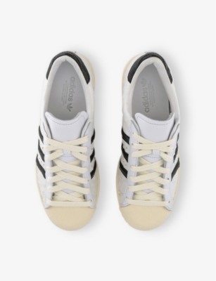 ADIDAS: Superstar Vintage Logo-Print Leather Low-Top Trainers