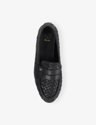 DUNE: Ginello Leather Loafers
