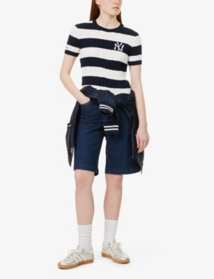 POLO RALPH LAUREN: Polo Ralph Lauren x MLB Collection Cable-Knit Cotton Jumper