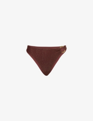 AWAY THAT DAY: Acapulco High-Cut Bikini Bottoms