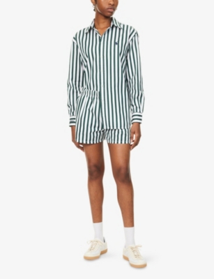 POLO RALPH LAUREN: Polo Ralph Lauren x Wimbledon Striped Cotton Shirt