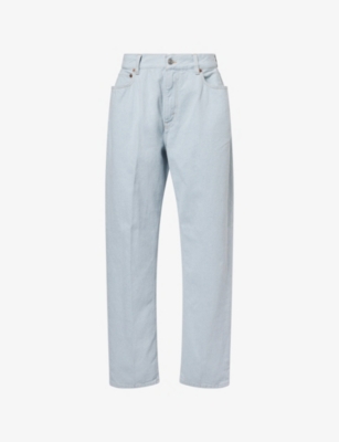 VICTORIA BECKHAM: Alina Pleated Denim Jeans