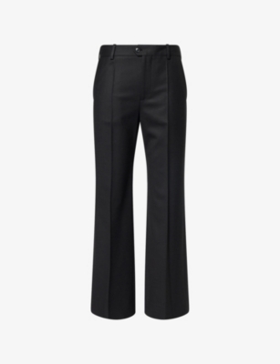 VICTORIA BECKHAM: Tailored pressed-crease woven trousers