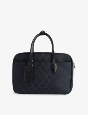 RESELFRIDGES: Pre-Loved Loewe Anagram Canvas Travel Bag