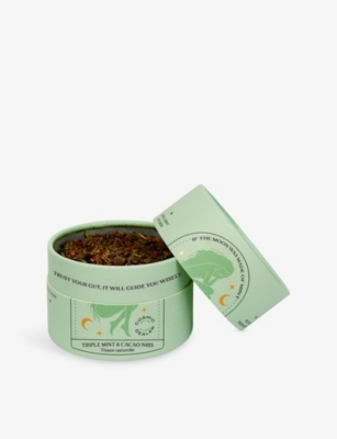 COSMIC DEALER: Triple Mint & Cacao Nibs Loose Tea Infusion 80g
