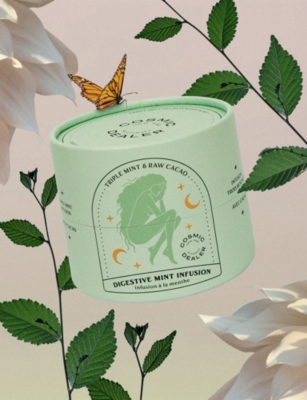 COSMIC DEALER: Triple Mint & Cacao Nibs Loose Tea Infusion 80g