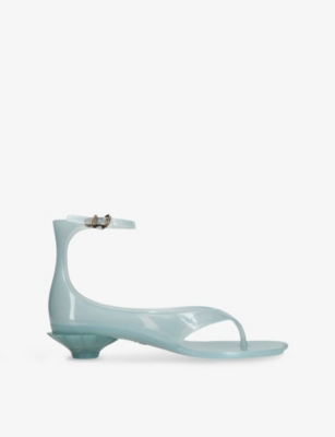Chloé Jelly Sandals With Ankle Strap And Transparent Design