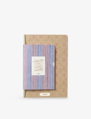 PAPIER: Notes And Stripes A5 And A6 Notebook Set