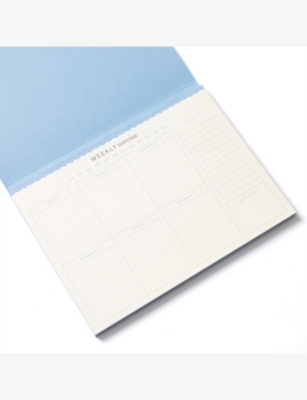 Floral Checkerboard Weekly Planner