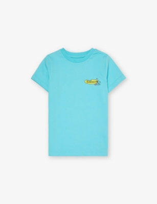 BOARDIES: Atlantis Crewneck Cotton-Jersey T-Shirt 3-13 Years
