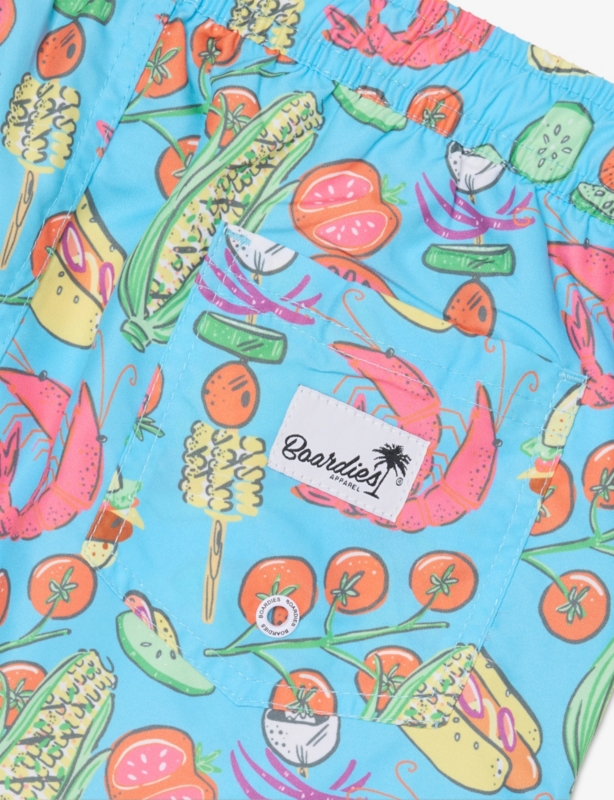 Grill Master Two-Slip-Pockets Swim Shorts 1-13 Years