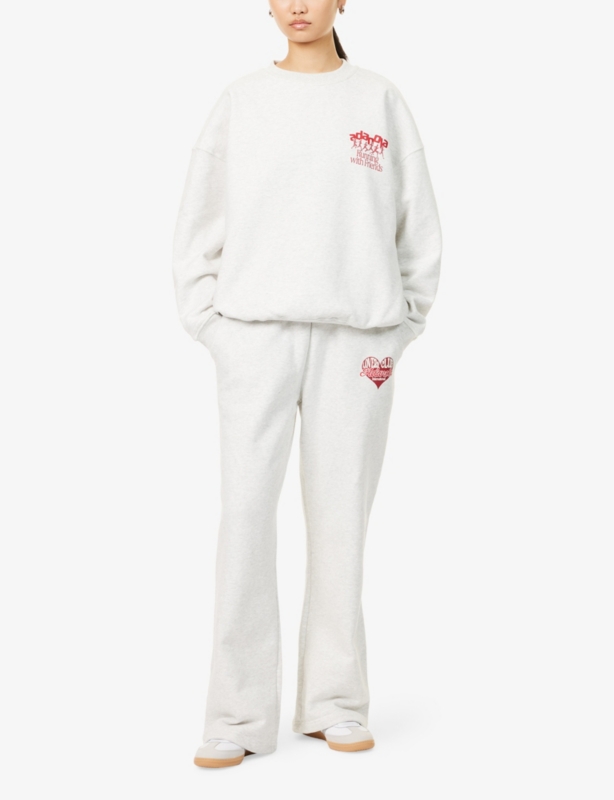 Runners Oversized Cotton-Jersey Sweatshirt