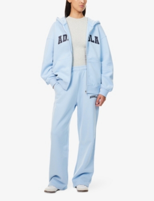ADANOLA: AS Straight-Leg Cotton-Jersey Jogging Bottoms