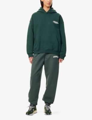 ADANOLA: Running Club Oversized Cotton-Jersey Hoody
