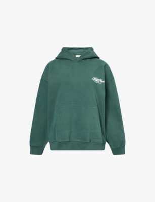 ADANOLA: Running Club Oversized Cotton-Jersey Hoody