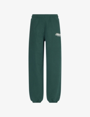 Adanola Womens  Running Brand-print Cotton-jersey Jogging Bottoms