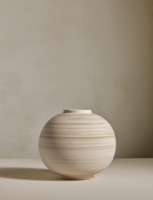 THE WHITE COMPANY: Ashbury Ceramic Vase 23cm