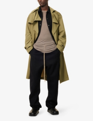 FEAR OF GOD: Drawstring Wide-Leg Wool and Cashmere Trousers