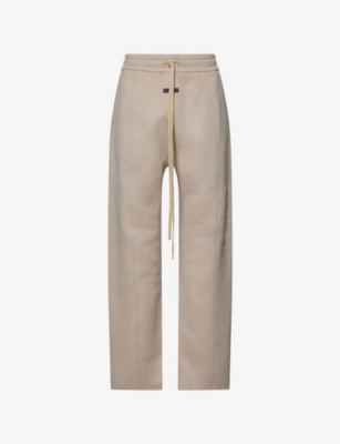 FEAR OF GOD: Drawstring Wide-Leg Wool and Cashmere Trousers