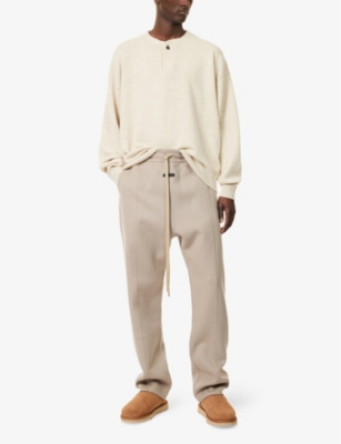 FEAR OF GOD: Henley Fine-Knit Wool Jumper