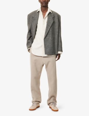 FEAR OF GOD: Button-Up Relaxed-Fit Stretch-Cotton and Wool Shirt