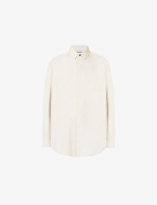 FEAR OF GOD: Button-Up Relaxed-Fit Stretch-Cotton and Wool Shirt