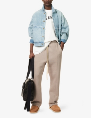 Fear Of God Eternal Oversized Logo-detailed Cotton-jersey T-shirt In White