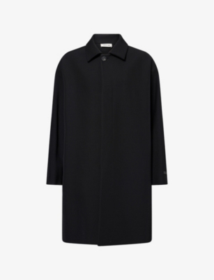 FEAR OF GOD: Two-Slip-Pockets Relaxed-Fit Wool and Cotton Coat