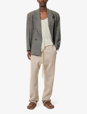 FEAR OF GOD: Classic Double-Breasted Woven Blazer