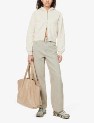 REPRESENT: Brand-Patch Five-Pockets Balloon-Leg High-Rise Denim-Blend Jeans