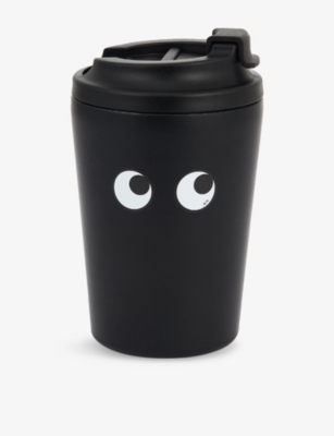 ANYA HINDMARCH: Eyes Reusable Stainless Steel Coffee Cup 350ml