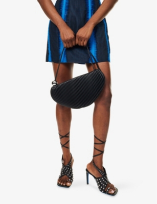 CHET LO X C4C X PULL AND BEAR: Chet Lo x C4C x Pull&Bear Ribbed Leather Shoulder Bag