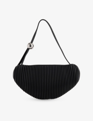 CHET LO X C4C X PULL AND BEAR: Chet Lo x C4C x Pull&Bear Ribbed Leather Shoulder Bag