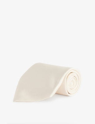TIGER OF SWEDEN: Bysshe Silk Tie