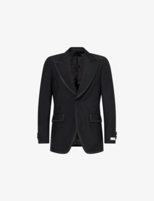 TIGER OF SWEDEN: Paolo Single-Breasted Wool Blazer