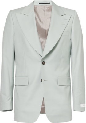 TIGER OF SWEDEN: Ossie Single-Breasted Wool Blazer