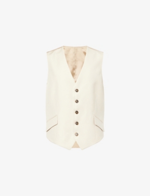 TIGER OF SWEDEN: Ferry Wool Waistcoat
