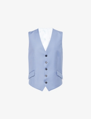 TIGER OF SWEDEN: Ferry Wool Waistcoat