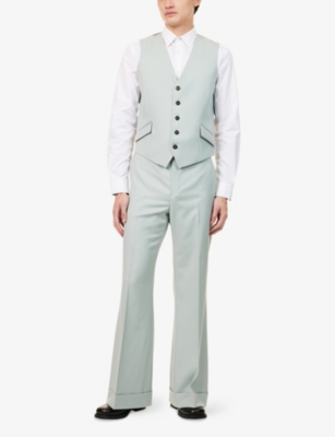 TIGER OF SWEDEN: Ferry Wool Waistcoat