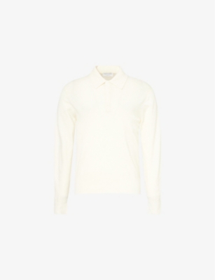TIGER OF SWEDEN: Appleton Long-Sleeve Knitted Polo Shirt