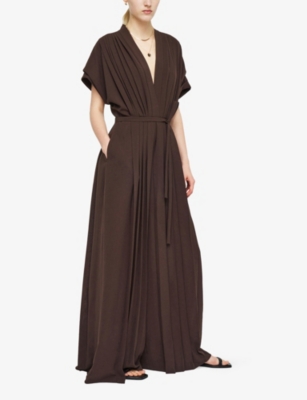 JOSEPH: Sofia Plissé Woven Jumpsuit