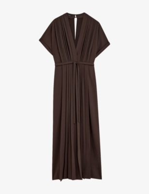 JOSEPH: Sofia Plissé Woven Jumpsuit
