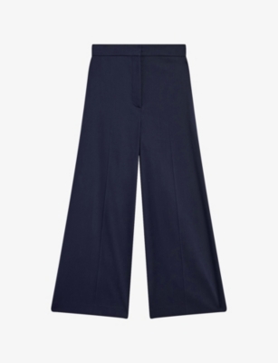 JOSEPH: Temple Cropped Stretch-Gabardine Trousers