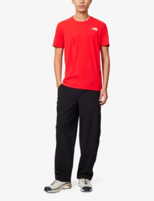 THE NORTH FACE MENS THE NORTH FACE LIGHTING ALPINE CREW-NECK STRETCH-WOVEN T-SHIRT 