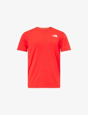 THE NORTH FACE MENS THE NORTH FACE LIGHTING ALPINE CREW-NECK STRETCH-WOVEN T-SHIRT 