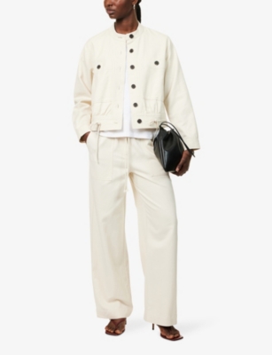 RAILS: Ryan Wide-Leg Cotton-Blend Trousers