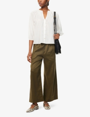 RAILS: Cassat Pintuck Cotton Shirt