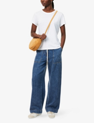 RAILS: Ryan Wide-Leg Denim-Blend Trousers