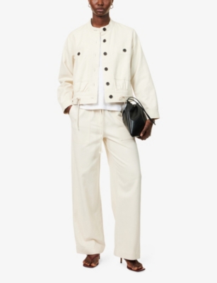 RAILS: Alma Drawstring-Hem Cotton-Blend Jacket