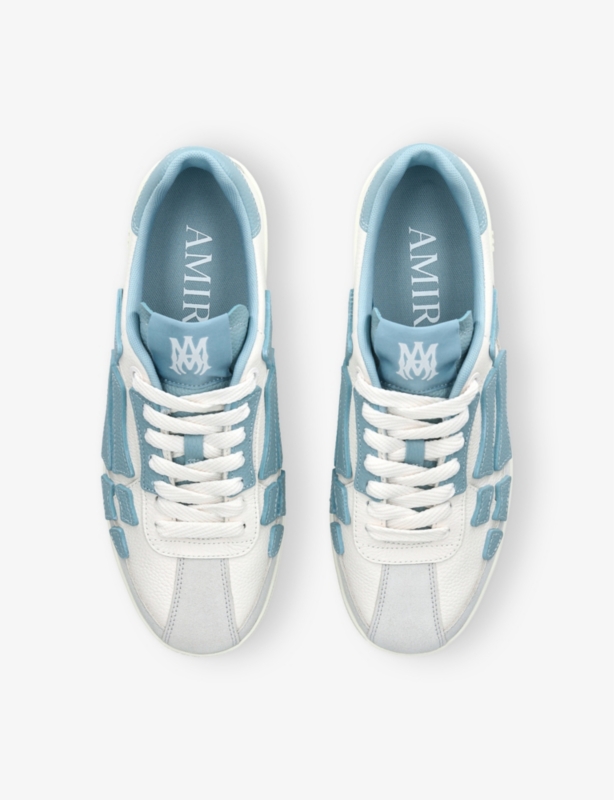Pacific Bone Low-Top Leather Trainers